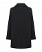 Черное двубортное пальто MM6 Maison Margiela | Фото 2