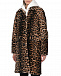 Леопардовое пальто из овчины Yves Salomon | Фото 6