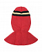 Красная шапка-шлем с черными полосками Chobi | Фото 2
