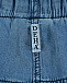 Синие шорты с поясом на кулиске Deha | Фото 5