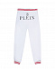 Белые спортивные брюки с красными лампасами Philipp Plein | Фото 2