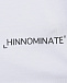 Белый топ с лого Hinnominate | Фото 3