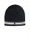 Черная шапка из шерсти с логотипом Moncler | Фото 2