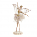Декор Балерина с богемскими кружевными крыльями, на подставке, крем, 30 см Goodwill | Фото 1