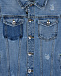 Голубая джинсовая куртка MSGM | Фото 3