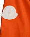 Оранжевая футболка с лого Moncler | Фото 5