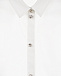 Белая рубашка с пуговицами-стразами Dolce&Gabbana | Фото 3