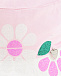 Розовая панама с цветочным принтом Il Trenino | Фото 3