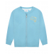 Голубая спортивная куртка с принтом &quot;хамелеон&quot; Sanetta Kidswear | Фото 1