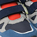 Синие кроссовки с салатовым лого W6YZ | Фото 6