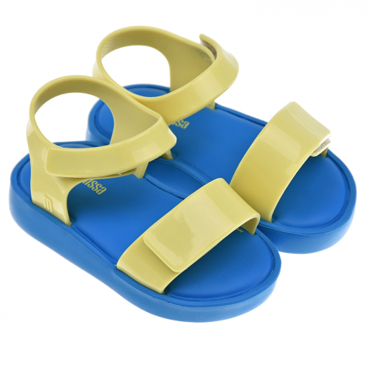 Голубые сланцы-сандалии Melissa | Фото 1