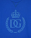 Синий свитшот с принтом в тон Dolce&Gabbana | Фото 4