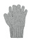 Перчатки из смесовой шерсти, серые