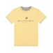 Желтая футболка с принтом &quot;be conscious&quot; Brunello Cucinelli | Фото 1