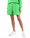 Зеленые бермуды с принтом &quot;Fantastic Green&quot; MSGM | Фото 6