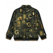 Спортивная куртка цвета хаки с принтом &quot;буквы&quot; Dolce&Gabbana | Фото 1
