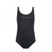Черный купальник с контрастным лого MM6 Maison Margiela | Фото 1