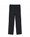 Классические брюки из черного трикотажа Dan Maralex | Фото 3
