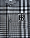 Рубашка в черно-белую клетку Burberry | Фото 3