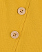 Желтые спортивные брюки с пуговицами Sanetta Pure | Фото 3