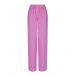 Розовые льняные брюки 120% Lino | Фото 1