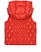 Красный пуховый жилет Moncler | Фото 2