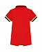 Красный песочник с воротником-поло Dolce&Gabbana | Фото 2