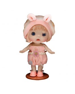 Кукла Baby Cute в розовом костюме 18 см Funky Toys , арт. FT0689325 | Фото 1