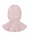 Розовая шапка-шлем с узором &quot;косички&quot; Chobi | Фото 2