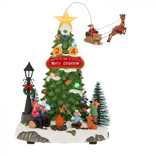 Новогодний сувенир&quot; Рождественское дерево&quot; без адаптера, 19x17,6x28,5 см Timstor | Фото 1