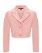 Пиджак однобортный укороченный, розовый Dan Maralex | Фото 1