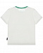 Кремовая футболка с принтом &quot;киты&quot; Sanetta fiftyseven | Фото 2
