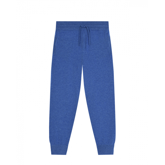 Синие спортивные брюки из кашемира Dolce&Gabbana | Фото 1