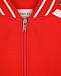 Красная спортивная куртка с лампасами GUCCI | Фото 4