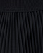 Черная юбка с поясом на резинке Aletta | Фото 4
