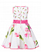 Платье с принтом &quot;Тюльпаны&quot; Monnalisa | Фото 2