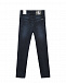 Синие джинсы с черным логотипом Calvin Klein | Фото 2