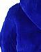 Синяя шуба из эко-меха Glox | Фото 7