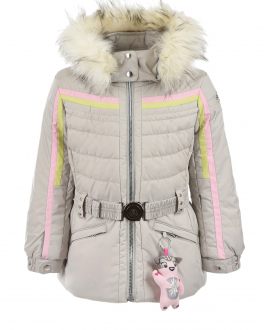 Двухцветный комплект с курткой и полукомбинезоном Poivre Blanc , арт. W20-1002-BBGL/A MRGR/W20-1024-BBGL APK5 | Фото 2