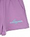 Сиреневые шорты с логотипом MSGM | Фото 4