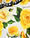 Купальник с рюшей и принтом &quot;желтые розы&quot; Dolce&Gabbana | Фото 3