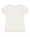 Белая футболка с карманом в полоску Aletta | Фото 2