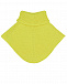 Желтый шарф-ворот из шерсти Il Trenino | Фото 2
