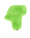 Зеленая меховая шапка-ушанка Рина Поплавская | Фото 4