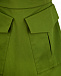 Зеленое платье с накадными карманами Burberry | Фото 4