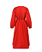 Красное платье с декольте MSGM | Фото 6
