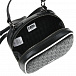 Черная сумка с белым кантом, 14x18x7 см Karl Lagerfeld kids | Фото 4