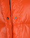 Оранжевое стеганое пальто-пуховик Naumi | Фото 5