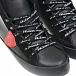 Высокие утепленные черные кроссовки Philippe Model | Фото 7