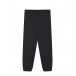 Черные спортивные брюки с белой нашивкой Burberry | Фото 1